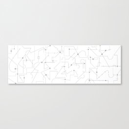 line drawing  Canvas Print