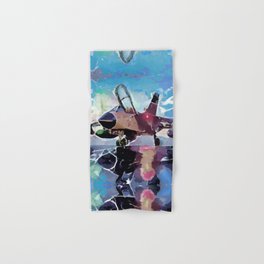 Fasbytes Aviation Helicopter Artwork  Hand & Bath Towel