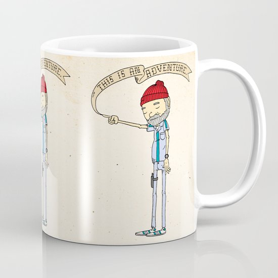 "THIS IS AN ADVENTURE." - Zissou Mug