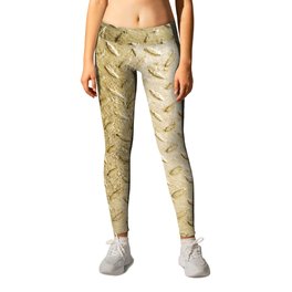 Gold Painted Metal Stylish Design Leggings | Gold, Luxury, Painted, Goldmetal, Spray, Fever, Rush, Grungemetal, Color, Richgold 