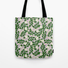Sampaguita Pattern Tote Bag