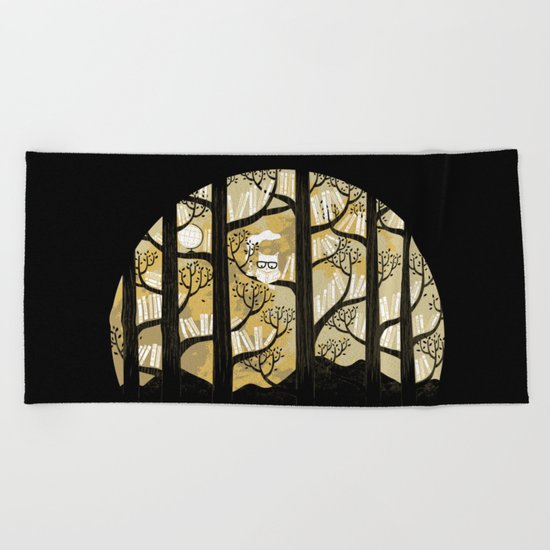 Why is an owl smart Beach Towel