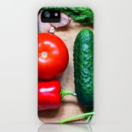 Bell pepper cherry tomatoes and Guinea pigs pattern iPhone 11 case Bell pepper cherry tomatoes and Guinea pigs pattern iPhone 11 case