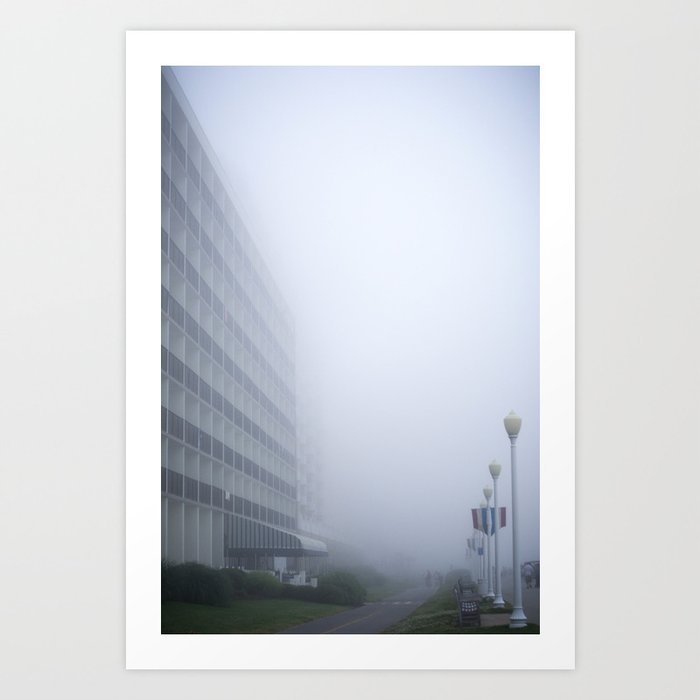 the mist Art Print