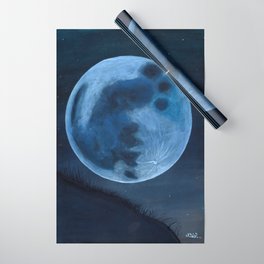 The moon Wrapping Paper