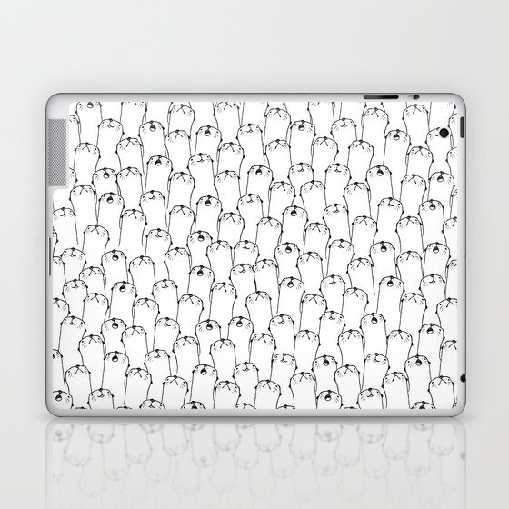 Otter pattern Laptop & iPad Skin
