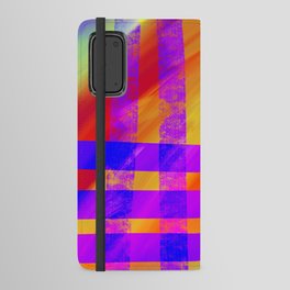 Hot and Cold Stripes Android Wallet Case
