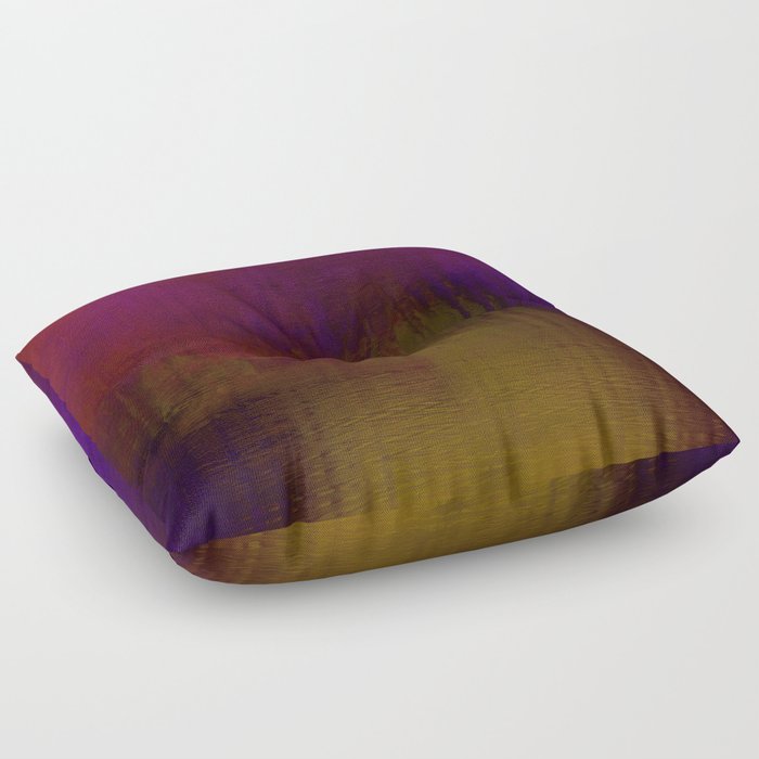 Rich distressed red purple Floor Pillow