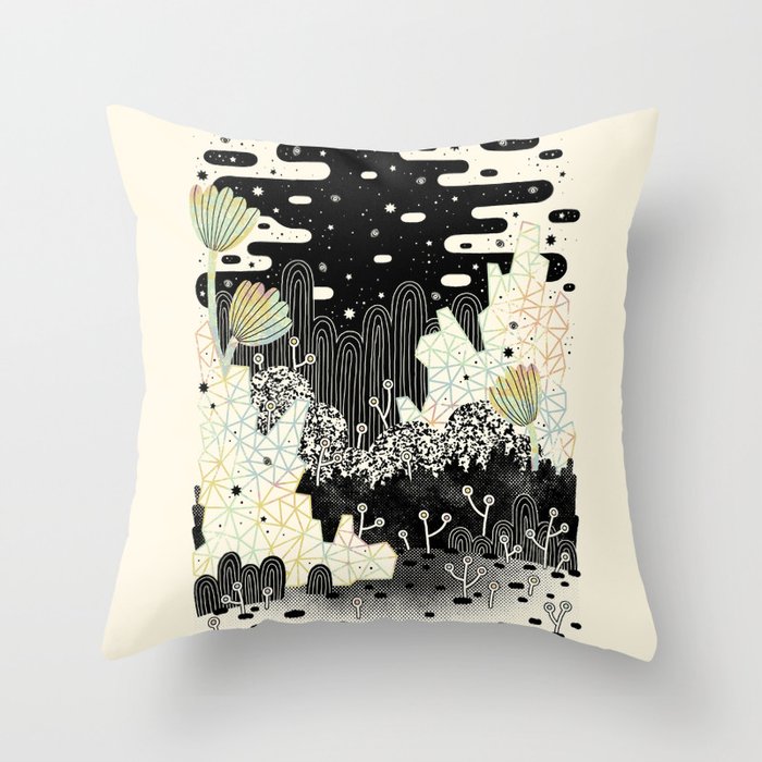 Into the Unknown... Throw Pillow
