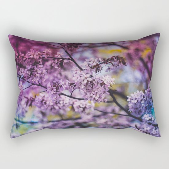 Spring Bloom Rectangular Pillow