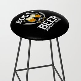 Booty And Beer Bar Stool