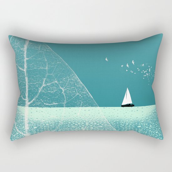Ocean Wonderland II Rectangular Pillow