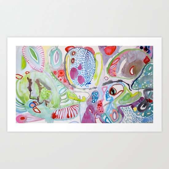 mitochondries Art Print