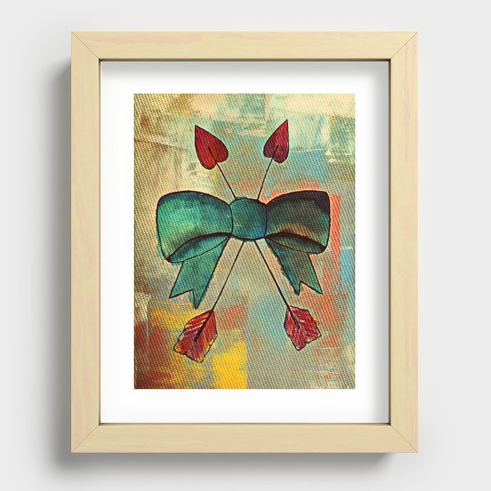 Bow Recessed Framed Print