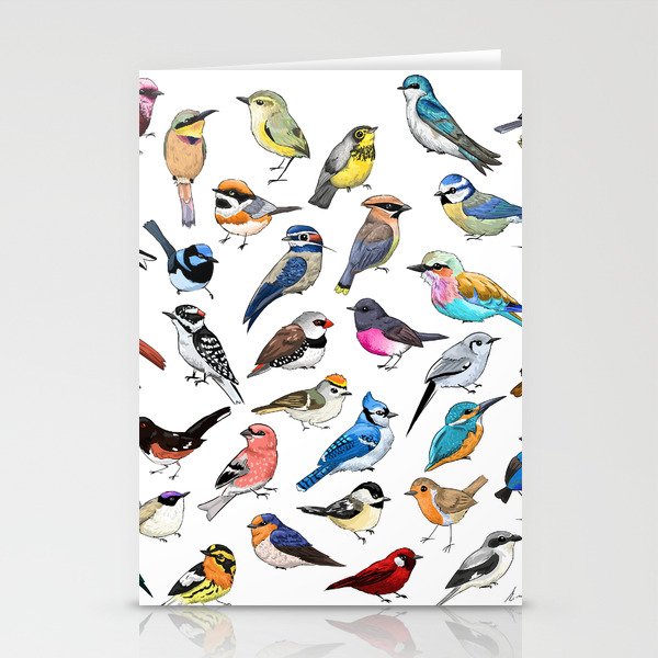 Birds Stationery Cards