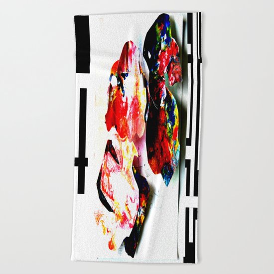 POMEGRANATE OF ABUNDANCE Beach Towel