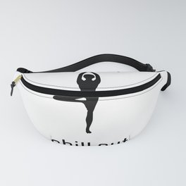 Chill Out Relax Practice Meditation Tantra Group T-Shirt Fanny Pack