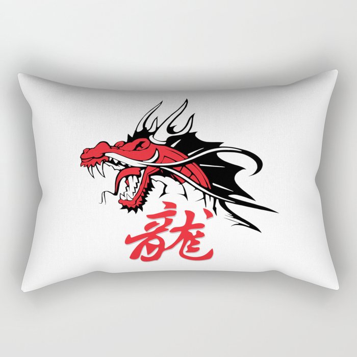 Dragon’s head Rectangular Pillow
