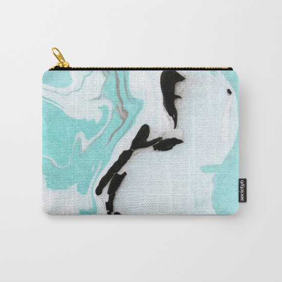 blue marble agathe Carry-All Pouch