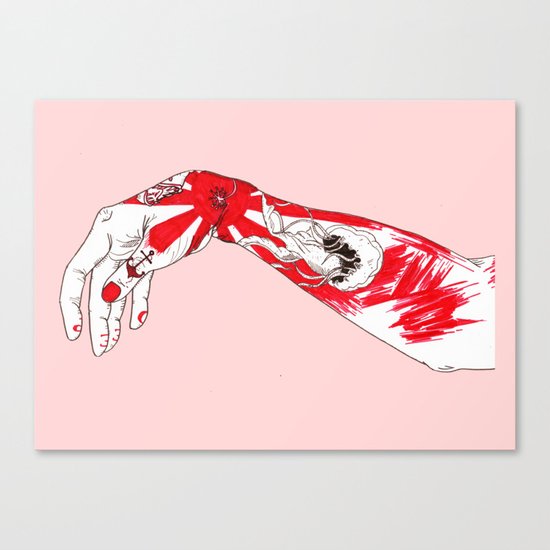 Deep Sea Canvas Print