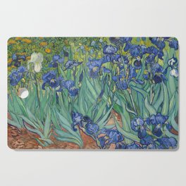 Irises, Van Gogh Cutting Board