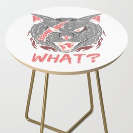 Wild Cat What? Side Table