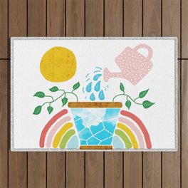 Watering Your Soil (Soul) Outdoor Rug