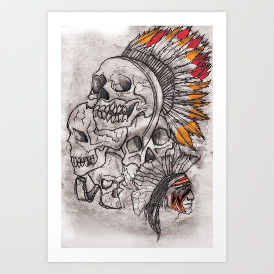 The Savage Art Print