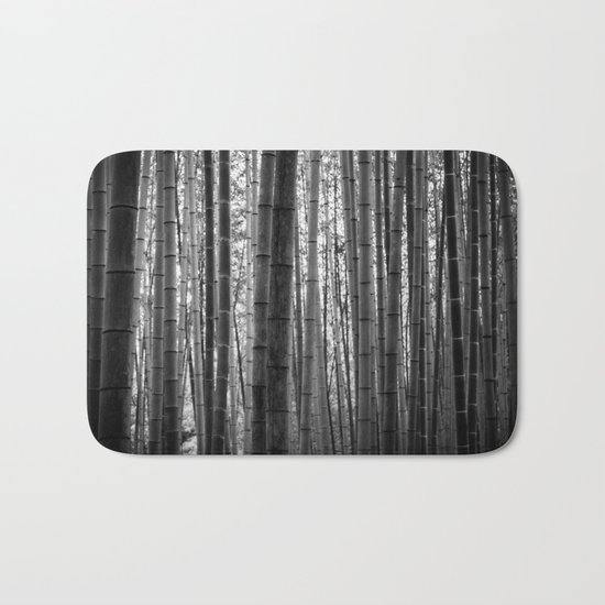 Bamboo Monochrome Bath Mat