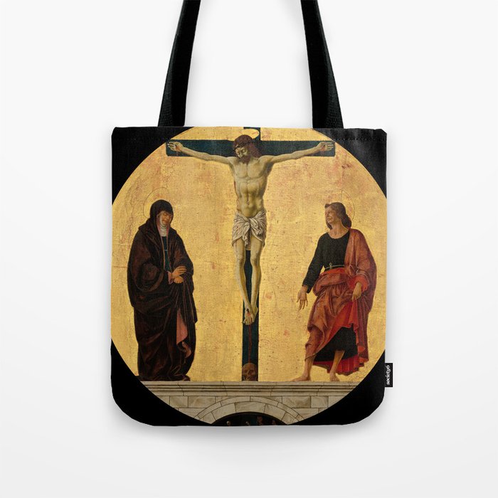 The Crucifixion, 1473-1474 by Francesco del Cossa Tote Bag