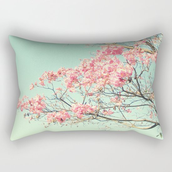 Spring Kissing the Sky Rectangular Pillow