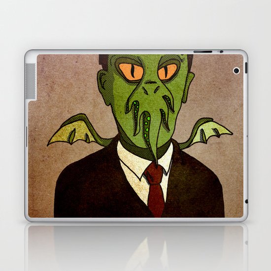 Prophets of Fiction - H.P. Lovecraft /Cthulhu Laptop & iPad Skin