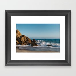 Malibu Sunset Framed Art Print