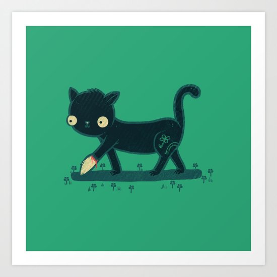 Make Your Own Luck Art Print
