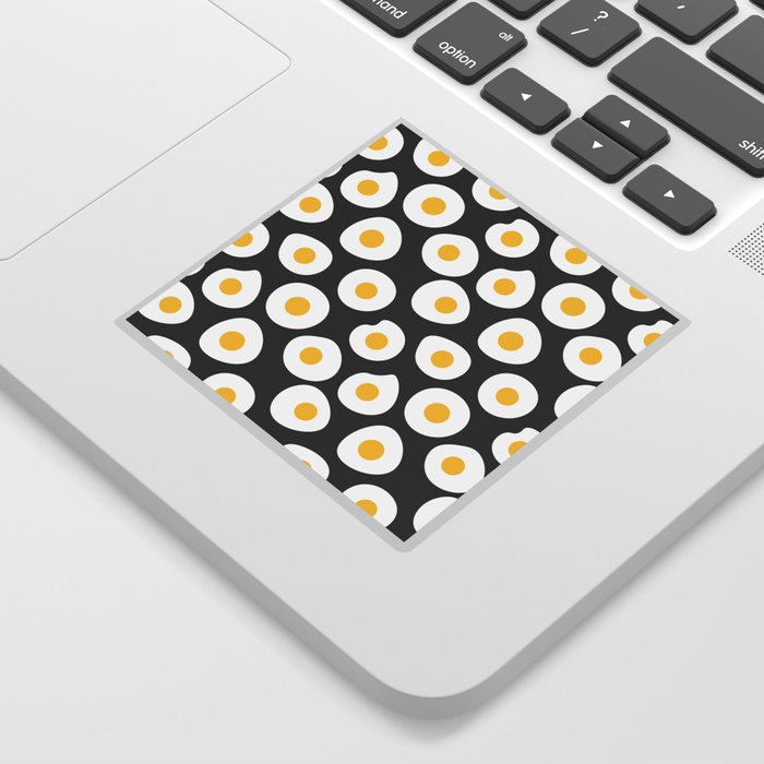 Egg Slice Pattern Sticker