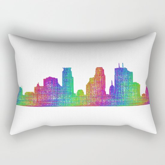 Minneapolis Rectangular Pillow