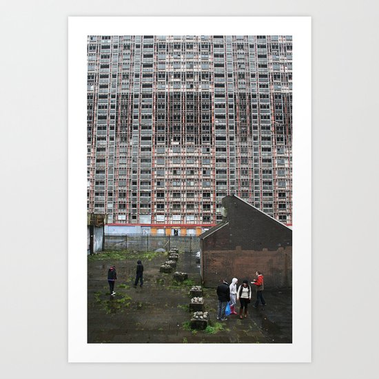 Glasgow Scotland Art Print