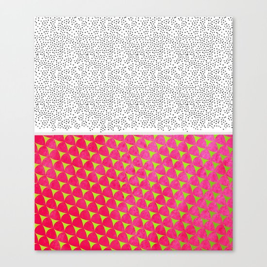 Dragon Fruit Deconstructed Canvas Print