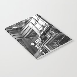 surreal futuristic abstract digital 3d fractal design art Notebook
