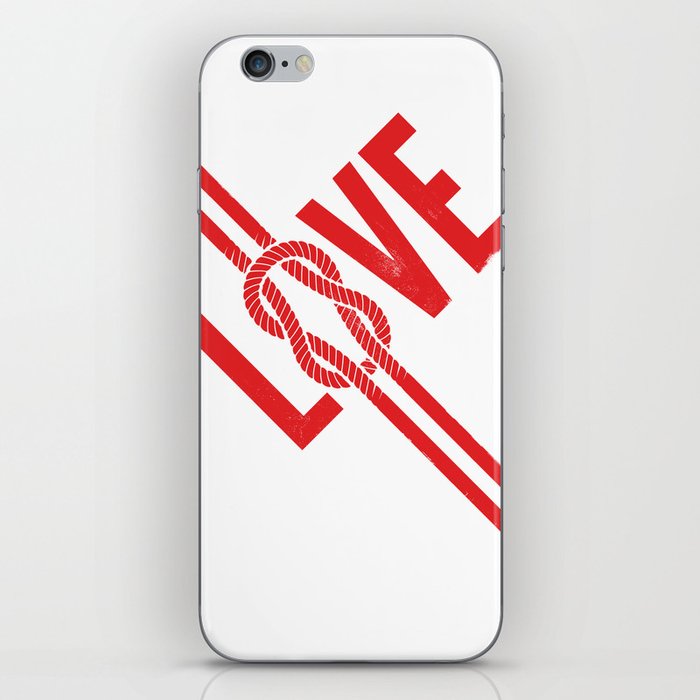 Love Knot (Red) iPhone Skin