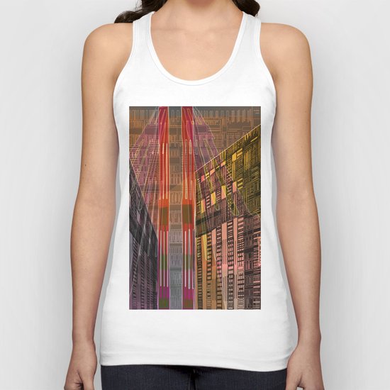 Atlante 01-06-16 / STRUCTURAL CIRCUITS Unisex Tank Top