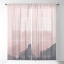 Mountain Mist Sheer Curtain