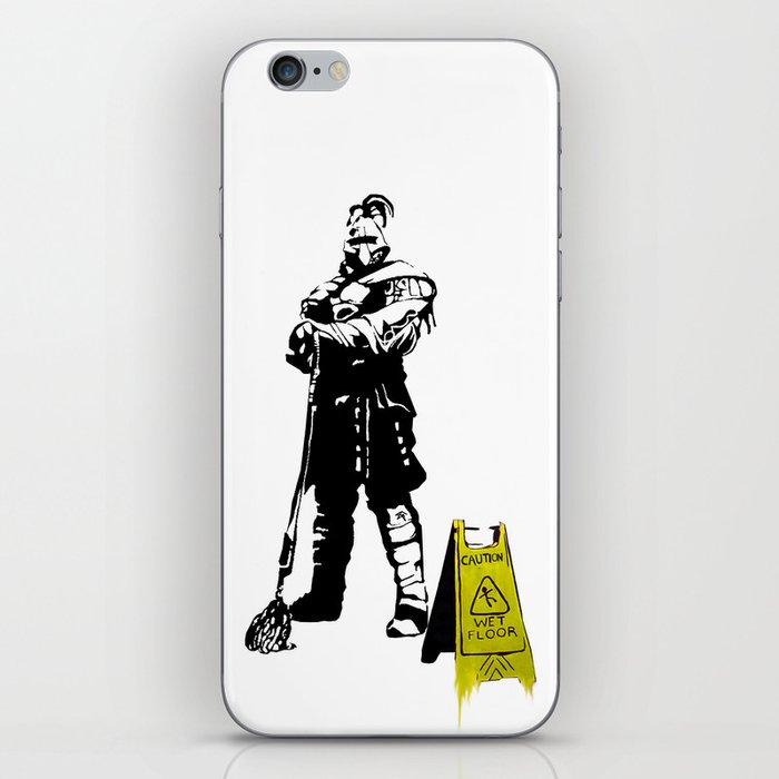 Every day heroes - Mop Champion iPhone Skin