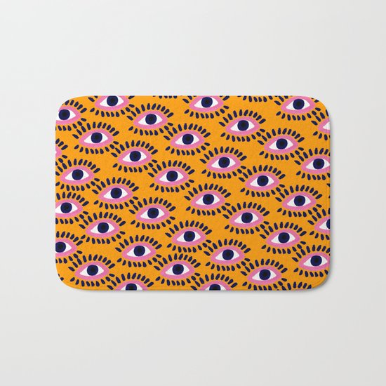Colorful Eyes IV. Bath Mat
