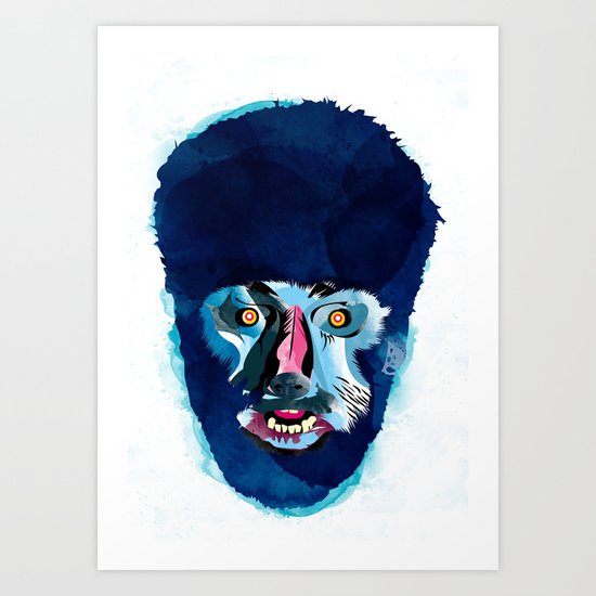 werewolf Art Print