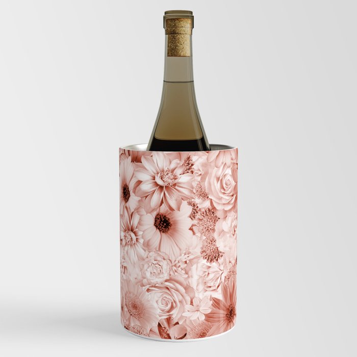 rosewood pink floral bouquet aesthetic assemblage Wine Chiller