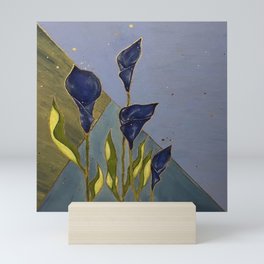 Blue Lilly Mini Art Print