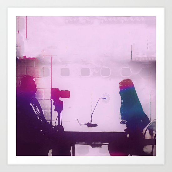 Audio, Video, and Everything in Between Art Print
