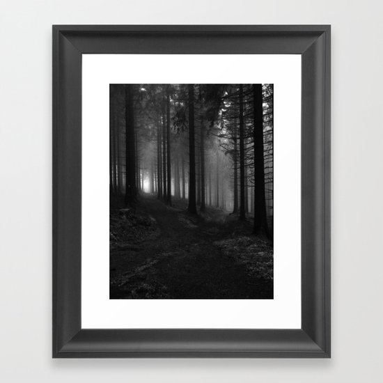 Choose your way Framed Art Print