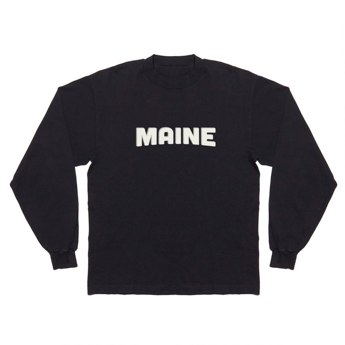 Maine - Ivory Long Sleeve T Shirt